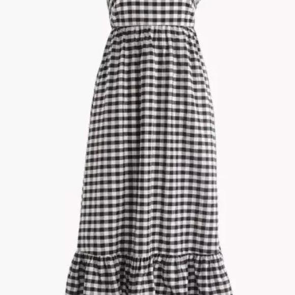JCrew overall Gingham Dress Madewell Alexa chung - Picture 4 of 4
